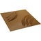 Ekena Millwork 19 5/8in. W x 19 5/8in. H Artisan EnduraWall Decorative 3D Wall Panel Covers 2.67 Sq. Ft. WP20X20ARDVG - alternate 6